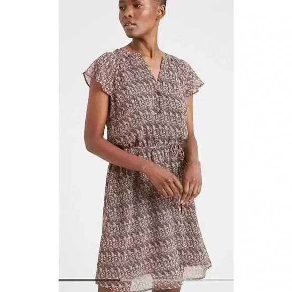 Banana Republic Fit- And- Flare Dress - Picture 2 of 10